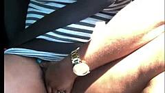 hardcore car sex rips clothes off milf's big tits