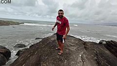 i saw skinny girl with big tits fucking outdoors.