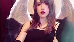 Beautiful Assfucking Crossdressing Japanese Shemale