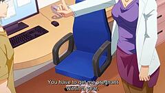 dr milf gave me a handjob during a routine visit in hentai