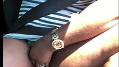 hardcore car sex rips clothes off milf's big tits