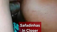 Morena's big ass gets fucked missionary, homemade cum filling her pov