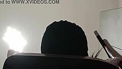 preview - tied up blindfolded and ballgagged milf gets fucked in her mouth pussy and ass.