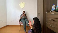 Lesbianas Calientes Teniendo Sexo Fetichista Y Guarro