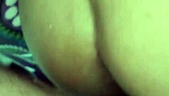 Latina colombian babe bride fucking the fat ass in homemade video