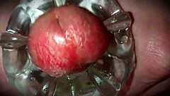 Homemade Solo With Toys Leads To Oozing Cum Closeup