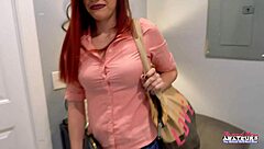 brunette milf olivia x finger fucks pussy and sucks hard cock