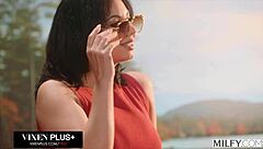 Milfy Hotwife Daisy Fuentes Rides Huge Cock While Hubby Watches