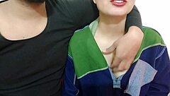 indian desi couple in hardcore sex with hindi moans