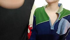 indian desi couple in hardcore sex with hindi moans