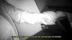 brazilian wife enjoys glory hole at party