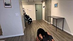 Plumber's quick visit turns into a cute encounter