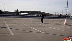 german scout picks up fit italian girl lola danger for casting