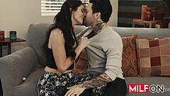 Sexy Big Tit Brunette Milf Seduces Neighbor And Sucks Him Dry - Silvia Saige Small Hands