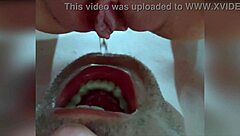 dominatrix couple in homemade domination scene