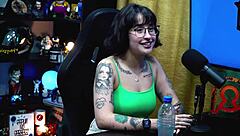 Martina Olivera in outdoor podcast