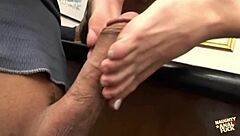 I watched the brunette chick with small tits deepthroat and ride in a threesome to make guys cum