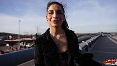 german scout picks up fit italian girl lola danger for casting