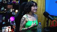 Martina Olivera in outdoor podcast