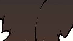 canaryprimary engages in dark rituals in cartoon parody.