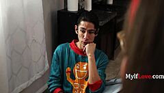 Petite latina milf cougar wife seduces step bro on christmas day