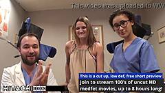 I get a hitachi orgasm from the doctor