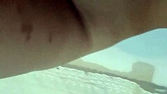 Hot girl gets wet creamy pussy fingered