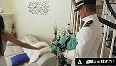 Maya Bijou Fucks Military Stepdad Hard!