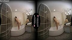 terry bliss often masturbates solo in vr