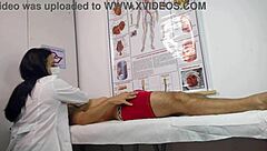 Nurse Handles Her First Patient's Erection! Rough Blowbang Action