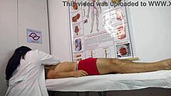 Nurse Handles Her First Patient's Erection! Rough Blowbang Action