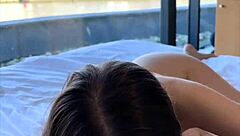 Hey, check out this intense pov fucking with petite girl and monster cock on phone