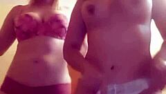 Spanish lesbians perform live on webcam!