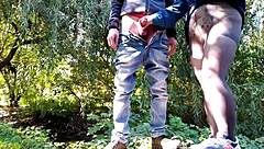 Step mother and step son share a moment