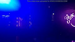 this 18-year-old latina gives a hot table dance on desk