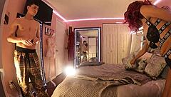 Ebony Bimbo Anastasia Valentine in a Private Shoot with Aiden Behind-the-Scenes