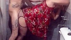 I destroy my neighbor under the shower in this retro update.