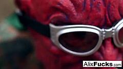 Alix And Sarah's Emotional Encounter Fucking A Satanic Monster From The Hills