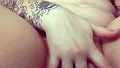 Pajamas Tease Spreading Pussy Lips For Ass Worship Orgasm