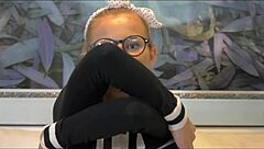 Photographer joins lesbian models for threesome