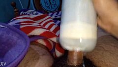 watch this fast jerking off with big cock and cumshot