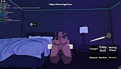 93 Roblox Porn Quickie With Big Black Cock Riding Cowgirl Brunette Big Tits