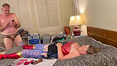 Granny Carmen's Homemade Gilf Fuck And Creampie