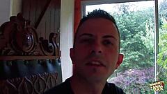 Meeting Sexy Brunette In Forest Leads To Intense Outdoor Anal