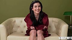 Petite Teen With Small Tits Gets Hardcore Blowjob Reality