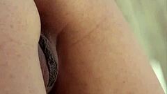 skinny teen naja irie gets tight pussy wet with cum