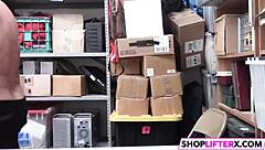 Mum Watching Her Swiping Gal Getting Drilled