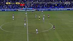 Argentinian couple enjoys intimate moment at home