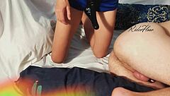 Mistress Dominates Chastity Slave