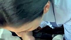 Come on Gabriella, suck me fast! People are passing by 😳